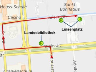 Mehrere Wiesbadener Buslinien werden ab 12. Januar umgeleitet