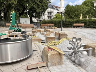 Reisinger-Anlagen: Neuer Wasserspielplatz kurzfristig vor der Freigabe